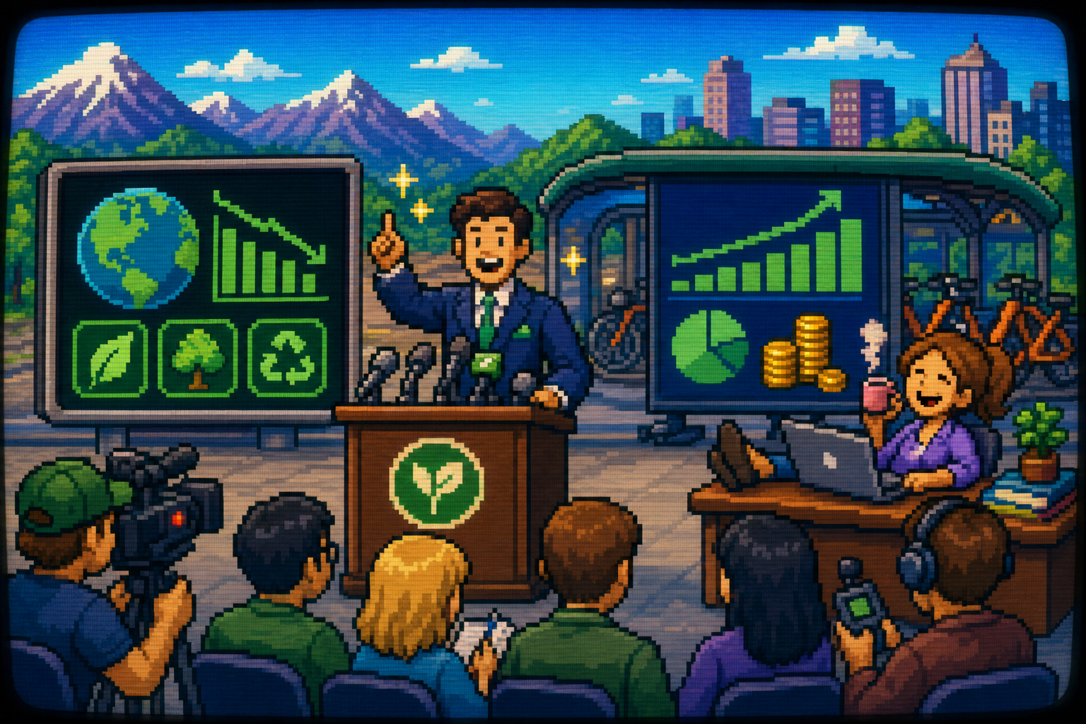 If a press release about ethical capitalism wrote itself